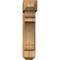 Ekena Millwork Olympic Craftsman Rough Sawn Bracket w/ Offset Brace, Western Red Cedar, 8"W x 28"D x 36"H BKT0806X28X36OLY04RWR - alternate 3